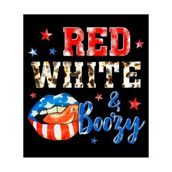 Red White And Boozy Glitter Lip Leopard Png, Stars and Stripes Splatter Paint, Independence Day, Funny Fourth Of July Png, America Flag Png