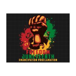 Freedom Juneteenth Emancipation Proclamation Png, African American, Juneteenth Png, Juneteenth The Real Independence, Juneteenth Since 1865