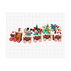 Mouse And Friends Surprise Christmas Png, Merry Christmas Png, Family Vacation Christmas Png, Xmas Png, Santa Hat Png, Family Christmas Png