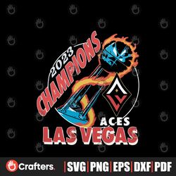 2023 WNBA Champs Las Vegas Aces SVG Digital Cricut File
