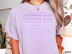 Lavender Haze Shirt, Taylor Swift Shirt, Lavender Haze T-Shirt, Eras Tour, Midnights, Meet Me At Midnight, Taylor Swift