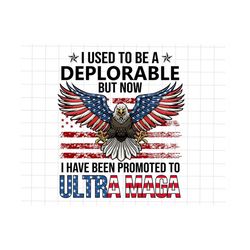 I Used To Be A Deplorable Png, Trump 2024 Png, Trump Biden American Flag, Awakened Patriot Png, American Eagle Png, Make America Great Again