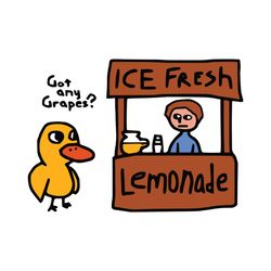 Got Any Grapes Ice Fresh Lemonade SVG Download File