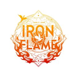 Iron Flame Fourth Wing Rebecca Yarros SVG Graphic File