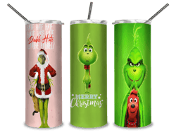 The Grinch Tumbler PNG, Grinch Tumber Png, Christmas Png, Grinch Png, Skinny Tumbler 20oz, 20oz Design, Digital Download