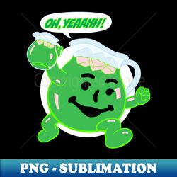 Kool aid man green 2 - Stylish Sublimation Digital Download - Boost Your Success with this Inspirational PNG Download