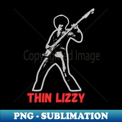 Thin Lizzy vintage - Sublimation-Ready PNG File - Transform Your Sublimation Creations