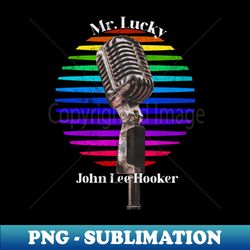 John Lee Hooker Mr Lucky - Signature Sublimation PNG File - Bring Your Designs to Life