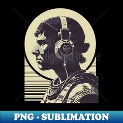Space Music - Special Edition Sublimation PNG File - Spice Up Your Sublimation Projects
