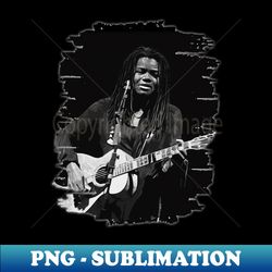 Tracy Chapman   brush art - Decorative Sublimation PNG File - Unleash Your Inner Rebellion