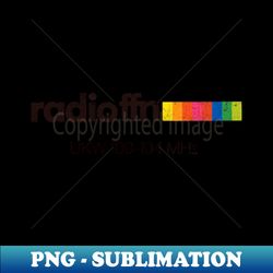 FFN Radio  80s Radio Station - Retro PNG Sublimation Digital Download - Stunning Sublimation Graphics