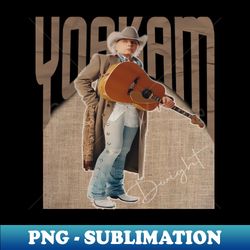 Dwight Yoakam - Retro PNG Sublimation Digital Download - Defying the Norms