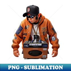 DJ 5 - High-Resolution PNG Sublimation File - Stunning Sublimation Graphics