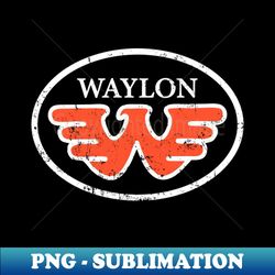 Waylon Jennings - Signature Sublimation PNG File - Unleash Your Creativity