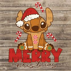 Cute Gingerbread Man file  Christmas Stitch Cute snowman Christmas shirt svg Christmas files SVG digital SVG EPS DXF PNG