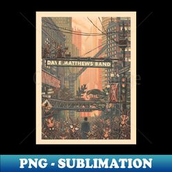 DMB THE WEEK ENDS - Retro PNG Sublimation Digital Download - Instantly Transform Your Sublimation Projects