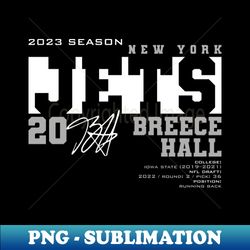 Hall - Jets - 2023 - Decorative Sublimation PNG File - Perfect for Sublimation Mastery