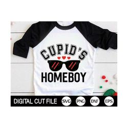 Cupid's homeboy SVG, Kids Valentine SVG, Love Svg, Funny Valentines Day Shirts, Valentine Boy Gift, Svg Files for Cricut