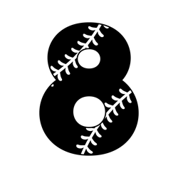 Baseball Numbers Designs Svg, Baseball Dad Svg, Baseball Monogram Svg, Crossed Baseball Bats. Vector Cut file for Cricut