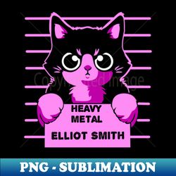 Elliot Smith cats - Vintage Sublimation PNG Download - Stunning Sublimation Graphics