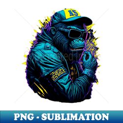 Rampage of Style Urban Gorilla Edition - Stylish Sublimation Digital Download - Bring Your Designs to Life