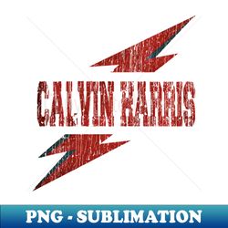 Calvin Harris Lightning Vintage Art - Stylish Sublimation Digital Download - Spice Up Your Sublimation Projects