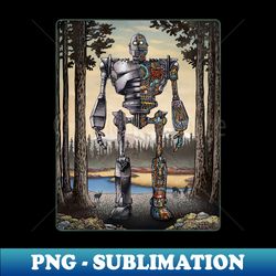 Iron Giant Cutaway - Trendy Sublimation Digital Download - Perfect for Sublimation Art