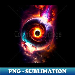 Black Hole - Premium Sublimation Digital Download - Add a Festive Touch to Every Day
