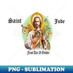 Saint Jude Feast Day 28 October - Signature Sublimation PNG File - Defying the Norms