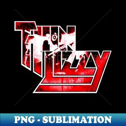 Thin Lizzy Vintage - Signature Sublimation PNG File - Spice Up Your Sublimation Projects