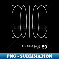 dave brubeck quartet - minimalist graphic design artwork - instant png sublimation download - transform your sublimation creations