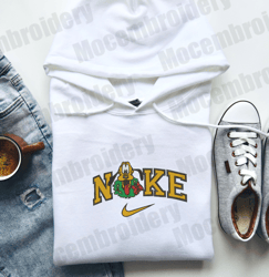 Nike Pluto Christmas Embroidered Unisex Shirt,Christmas T Shirt, Pluto Embroidered Hoodie, Nike Sweatshirt