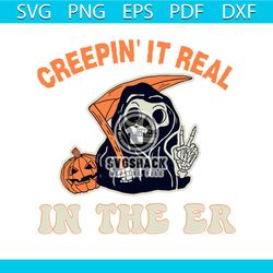 Horror Ghost Creepin It Real In The Er SVG Download File