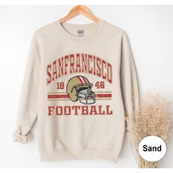 San Francisco Football Crewneck, San Francisco Sweatshirt, San Francisco Fan Gift, San Francisco T-Shirt, San Francisco