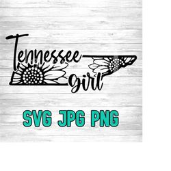 Tennessee Girl 002 SVG PNG JPG | Tennessee Girl Vector | Die Cutting File | Printable | Clipart | Laser Engraving File | Digital Download