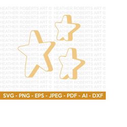 3D Stars SVG, 3D Shape Svg, 3D Design, Star Clipart, Bright Stars, Twinkle Stars, Instant Download, Cricut Cut File, Sil