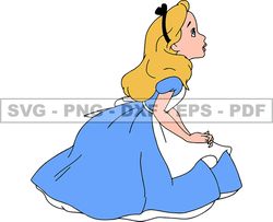 Alice in Wonderland Svg, Alice Svg, Cartoon Customs SVG, EPS, PNG, DXF 117