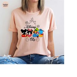 Disney Trip Family Clothes, Disney World Shirt, Disneyland T-Shirt, Cute Kids Outfit, Mickey T Shirts, Minnie Mouse Todd