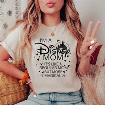 Magical Disney Mom Shirt, Disney Mom Shirt, Mother's Day Gift, Family Disney Shirt, Gift for Mom, Mother's Day Shirt, Di