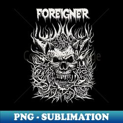 Eternal Resonance of Foreigner - PNG Transparent Sublimation File - Instantly Transform Your Sublimation Projects