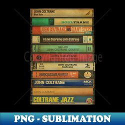 Retro Greatest Jazz - Cassette Style - Unique Sublimation PNG Download - Fashionable and Fearless