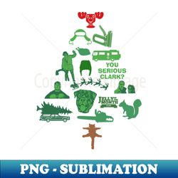 Christmas Vacation Christmas Tree - Exclusive Sublimation Digital File - Fashionable and Fearless
