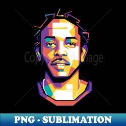 American Rapper Kendrick - Digital Sublimation Download File - Enhance Your Apparel with Stunning Detail