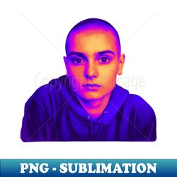 Sinead O Connor colorfull - Elegant Sublimation PNG Download - Add a Festive Touch to Every Day