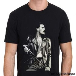 Fashion Freddie Mercury Queen British Rock Legend Men&8217s Printed T-Shirt Men&8217S Tee men&8217s t-shirt