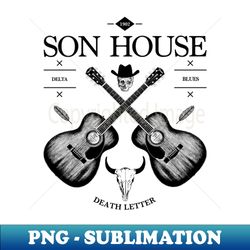 Son House Acoustic Guitar Logo - Professional Sublimation Digital Download - Defying the Norms