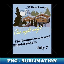 Hotel Europa No Eyes - Exclusive PNG Sublimation Download - Perfect for Personalization