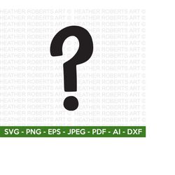 Question Mark SVG, Punctuations SVG, Question Mark SVG, Question Mark Clipart, Question Mark Symbol, Cut Files for Cricu