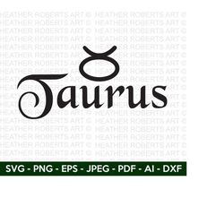 Taurus SVG, Taurus Zodiac Svg, Zodiac Signs SVG, Astrology Signs svg, Zodiac Symbols svg, Constellation Signs svg, Cut F