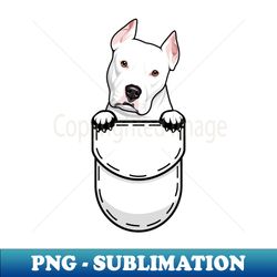 Pit Bull Terrier Pocket Dog - Unique Sublimation PNG Download - Capture Imagination with Every Detail